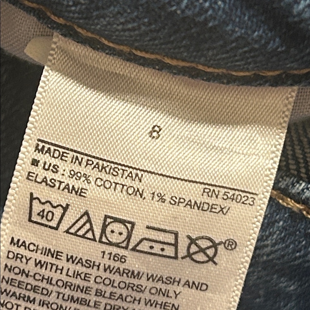 Old Navy OG Straight High Rise Jeans Size 8 - Picture 11 of 11